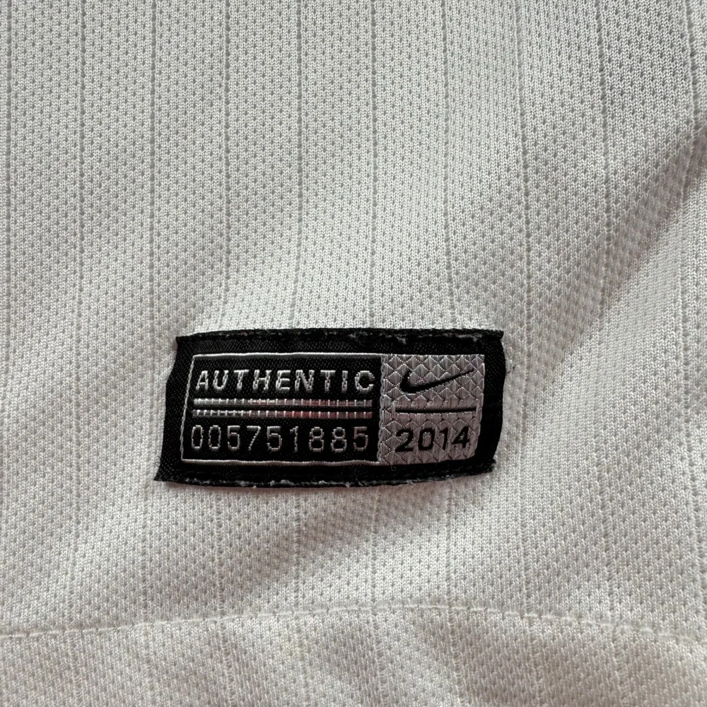 Nike England 2014 Home Jersey Mens Small White Soccer Three Lions Dri-FIT Shirt - Picture 5 of 7